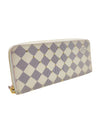 Billetera "Damier Azur Clemence Wallet"