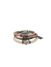 Pulseras "Triple Leather Louis"