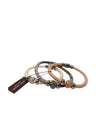 Pulseras "Triple Leather Louis"