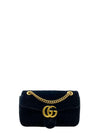 Cartera "Velvet GG Marmont Matelassé Small Shoulder Bag"
