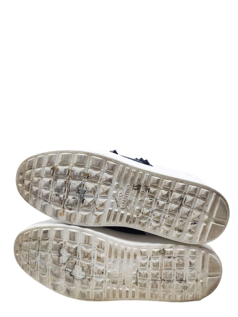 Tenis "Rockstud Accents Leather Sneakers"