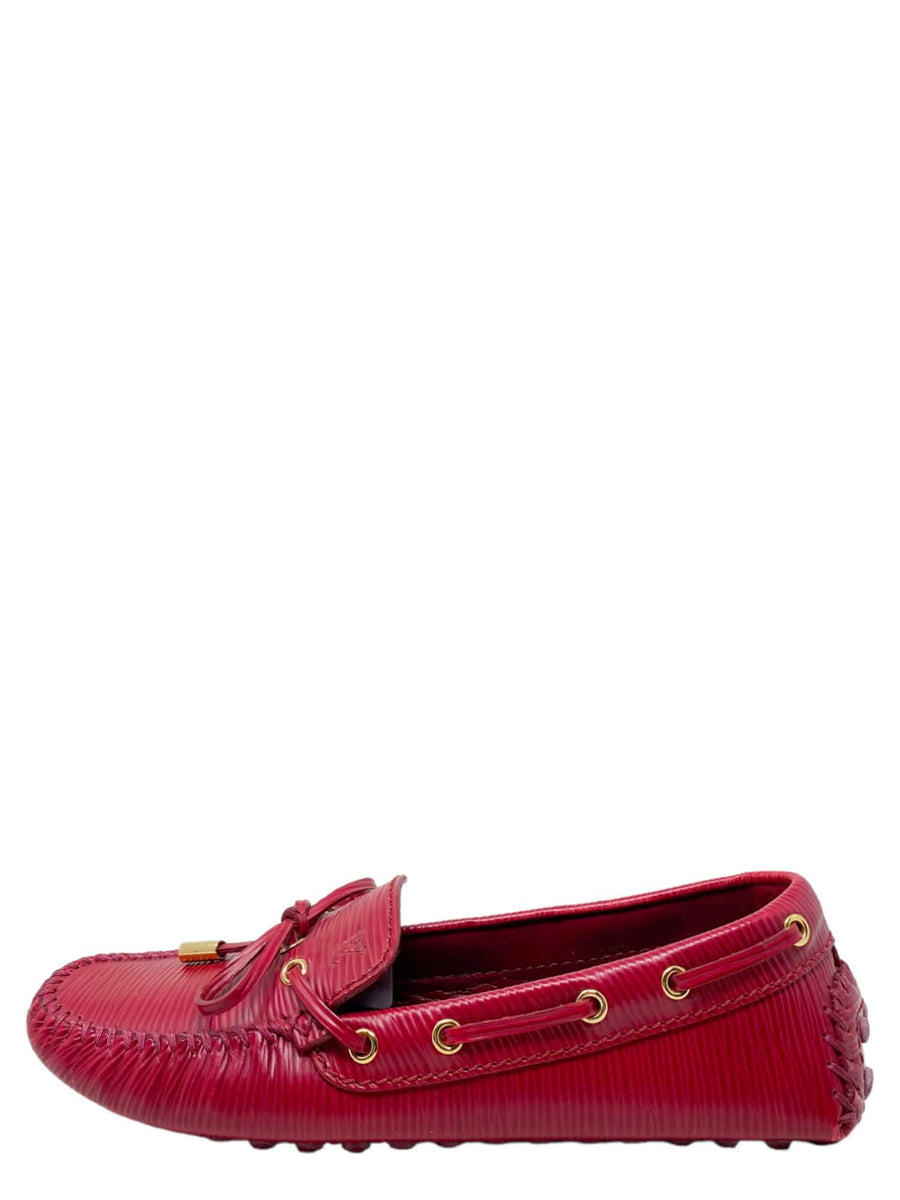 Mocasines Louis Vuitton Suela Roja Mocasín LV Driver Zapatos LOUIS