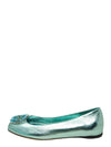 Baletas "Double G Logo Leather Ballet Flats"