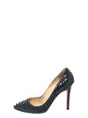 Tacones "Spike Accents Patent Leather Pumps"