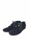 Botines "Beige Suede Monogram Moccasin Boot"