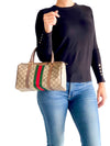 Cartera"Vintage GG Plus Web Boston Bag"
