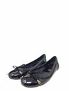 Baletas "Patent Leather Bow Accents Ballet Flats"