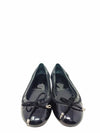 Baletas "Patent Leather Bow Accents Ballet Flats"