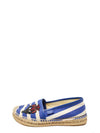Espadrilles "Striped Embroidered Accent"