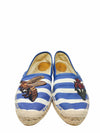 Espadrilles "Striped Embroidered Accent"