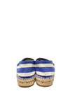 Espadrilles "Striped Embroidered Accent"