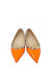 Baletas "Rockstud Accents Patent Leather Ballet Flats"