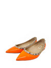 Baletas "Rockstud Accents Patent Leather Ballet Flats"