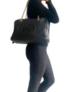 Cartera "Nubuck Soho Chain Shoulder Bag"