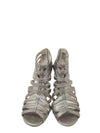 Tacones Plateados