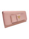 Billetera "Saffiano Lux Leather Continental Wallet"