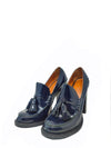 Tacones "Patent Leather Tassel Accents Pumps"