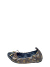 Baletas "Coated Canvas Mesh Accents Ballet Flats"