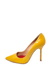 Tacones Mostaza