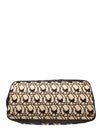 Bolso "Brown Canvas with Monkey Print"