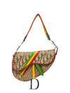 Bolso "Vintage Diorissimo Rasta Saddle Bag"