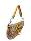 Bolso "Vintage Diorissimo Rasta Saddle Bag"