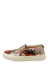 Slip-On "Leather Floral Print"