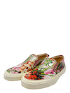 Slip-On "Leather Floral Print"