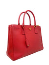 Bolso "Large Saffiano Galleria Double Zip Tote"