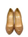Tacones "Spike Accents Patent Leather Pumps"
