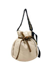 Bolso "Bucket Bag Leather and chain"