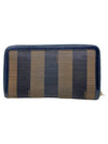 Billetera "Pequin Stripe Continental Zip Wallet"