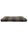 Billetera "Pequin Stripe Continental Zip Wallet"
