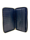 Billetera "Pequin Stripe Continental Zip Wallet"