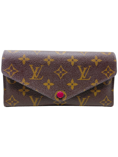 Billetera "Monogram Josephine Wallet with Fuchsia"