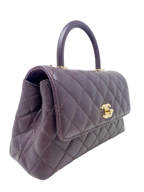 Bolso "Caviar Quilted Mini Coco Handle Flap"