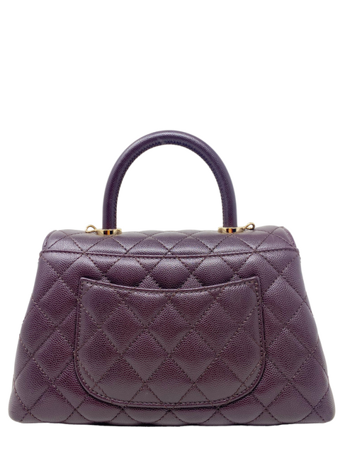 Bolso "Caviar Quilted Mini Coco Handle Flap"