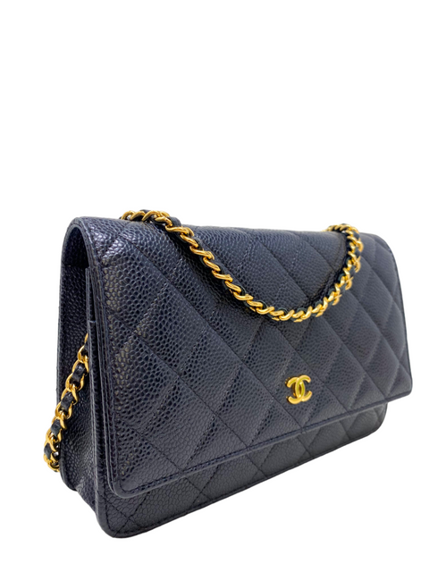 Bolso "Classic Quilted Wallet On Chain"