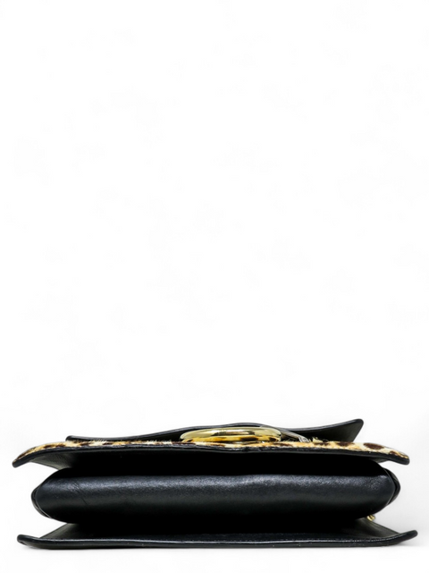 Bolso "Pony Hair Leopard Print Small Faye"