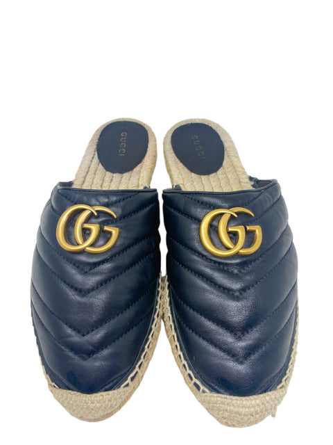 Mules "Matelasse GG Marmont Logo"