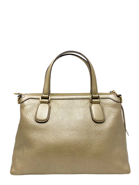 Bolso "Pebbled Calfskin Small Soho Top Handle Bag"