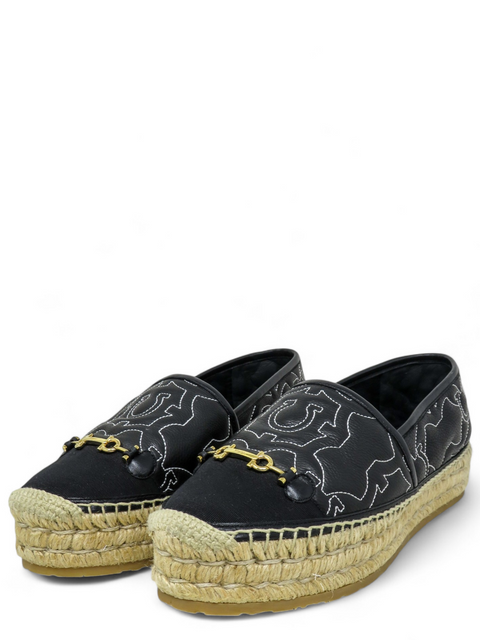 Espadrilles "Leather Printed"