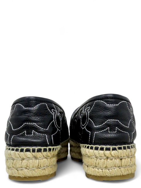 Espadrilles "Leather Printed"