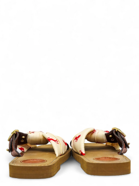 Sandalias Cafés