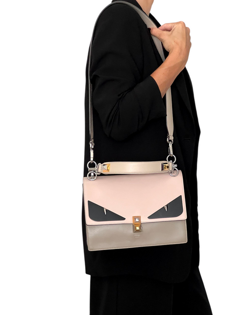 Bolso "Kan I Monster Eyes Medium Color Block"