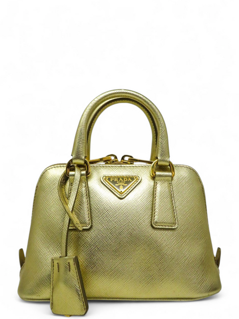 Bolso "Mini Saffiano Lux Promenade"