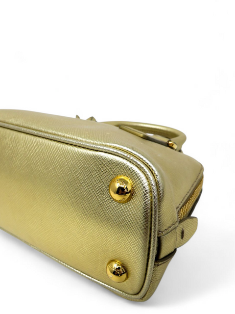 Bolso "Mini Saffiano Lux Promenade"
