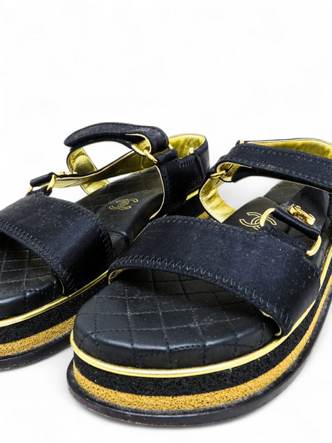 Sandalias Negras