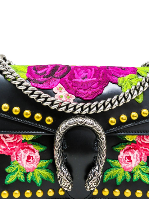 Bolso "Floral Embroidered Studded Dionysus Small"