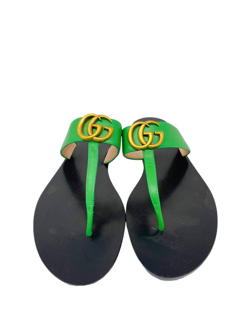 Sandalias "Leather Thong Sandal with double"